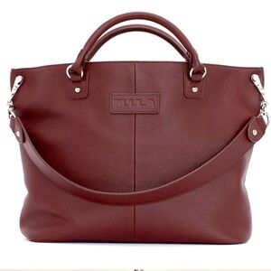 M.I.L.A  Leather Shoulder Bag Tote